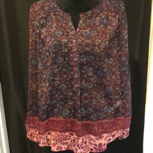 Lucky Bohemian Tunic Blouse